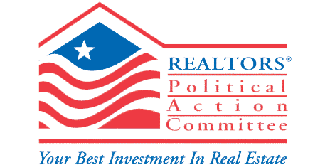 The REALTOR Political Action Committee raises funds to support political candidates who recognize the value of homeownership and the real estate industry.
