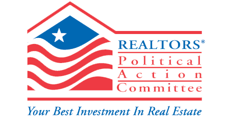 The REALTOR Political Action Committee raises funds to support political candidates who recognize the value of homeownership and the real estate industry.